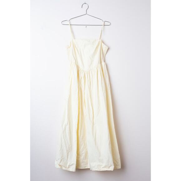 Ronny Kobo Collective Yellow Corset Midi Dress (Size 8) - Picture 2 of 8